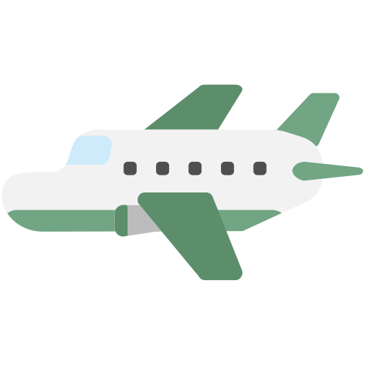 avião Generic Flat Ícone