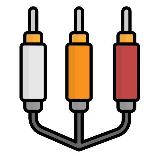 Jack cable Generic Outline Color icon