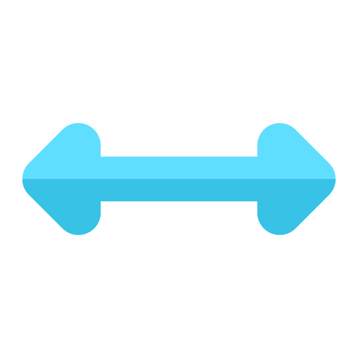 przeciwne strzałki Generic Flat ikona