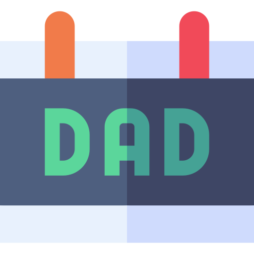 Fathers day Basic Straight Flat icon