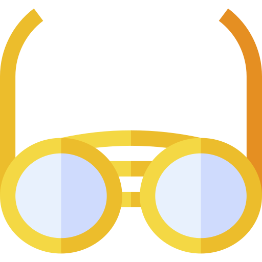 眼鏡 Basic Straight Flat icon