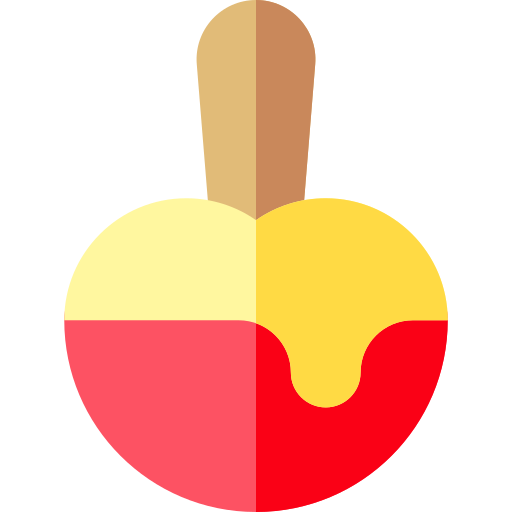 Caramelized apple Basic Rounded Flat icon