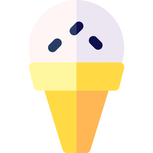 アイスクリーム Basic Rounded Flat icon