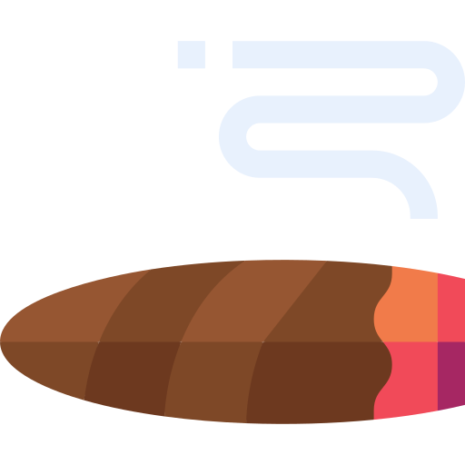 Cigar Basic Straight Flat icon