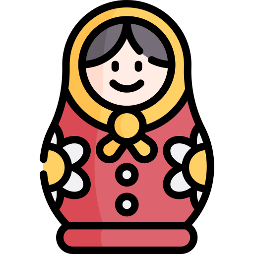 bambola matrioska Special Lineal color icona