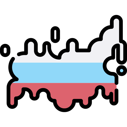 rusia Special Lineal color icono