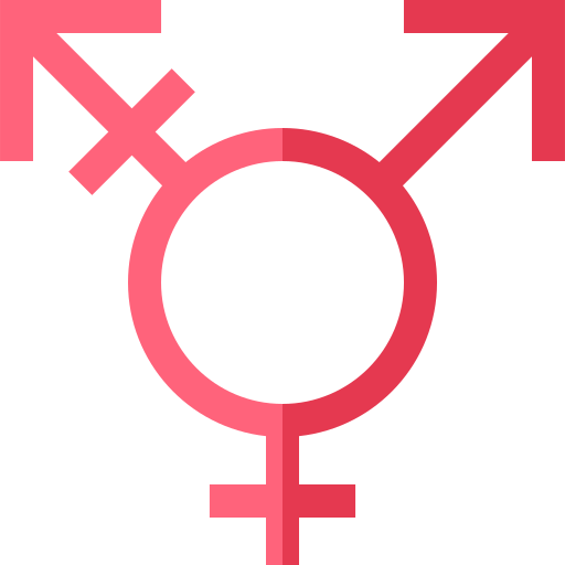 Transgender Basic Straight Flat icon
