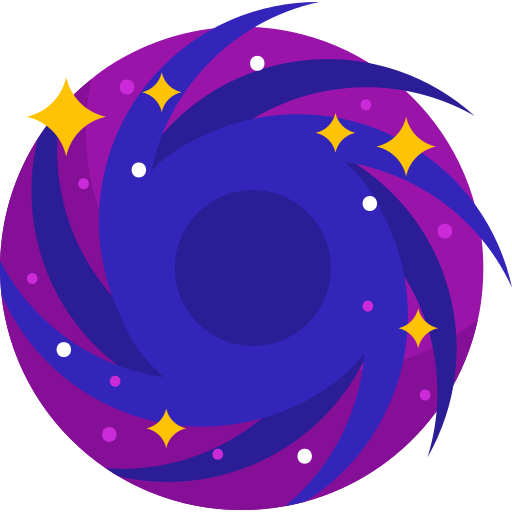 블랙홀 Detailed Flat Circular Flat icon