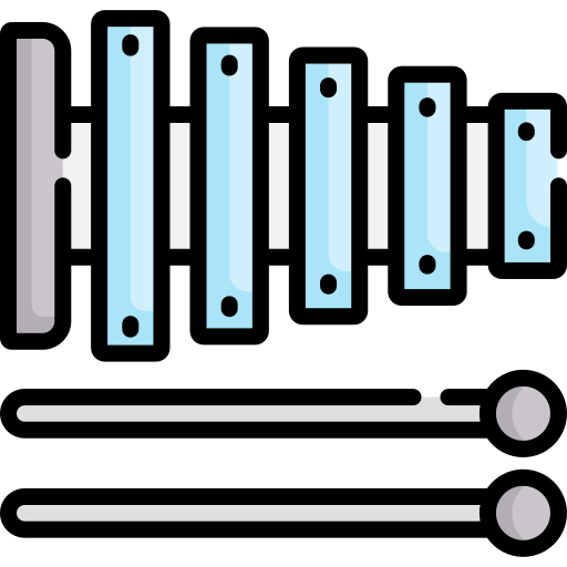 xilofone Special Lineal color Ícone