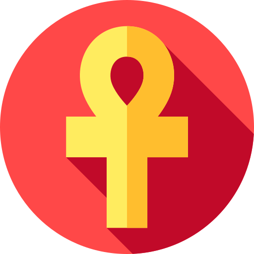 アンク Flat Circular Flat icon