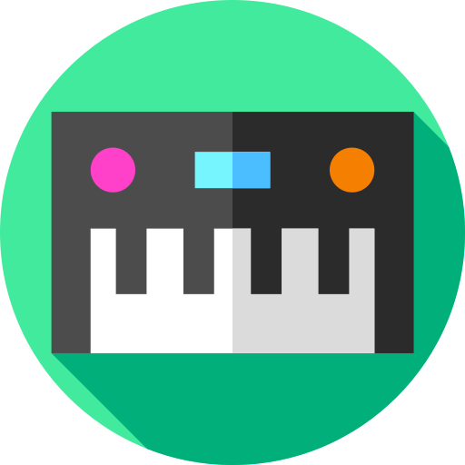 tastatur Flat Circular Flat icon