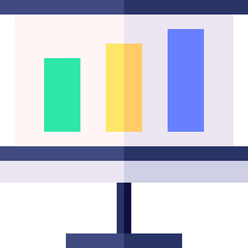 grafik Basic Straight Flat icon