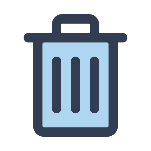 Delete Generic Blue icon