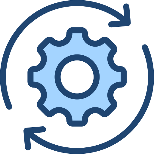 Cycle Generic Blue icon