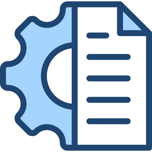 프로젝트 관리 Generic Blue icon