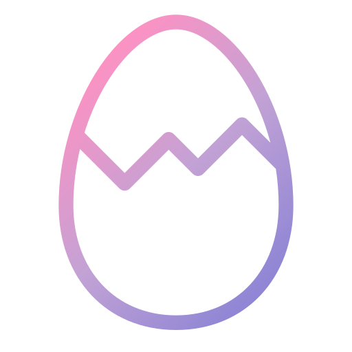 삶은 달걀 Generic Gradient icon