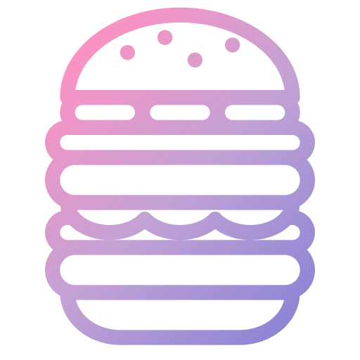 hamburguesa con queso Generic Gradient icono