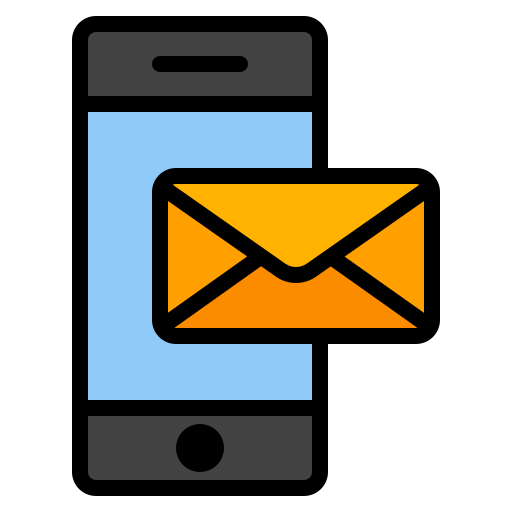 Phone message Generic Outline Color icon