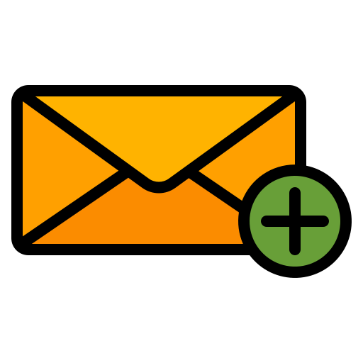 New email Generic Outline Color icon