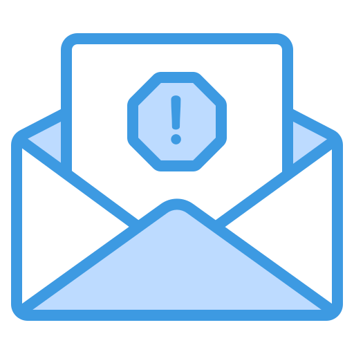 Spam Generic Blue icon