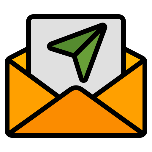 メールを送信する Generic Outline Color icon