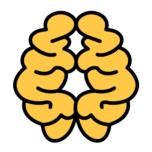 organo cerebrale Generic Outline Color icona
