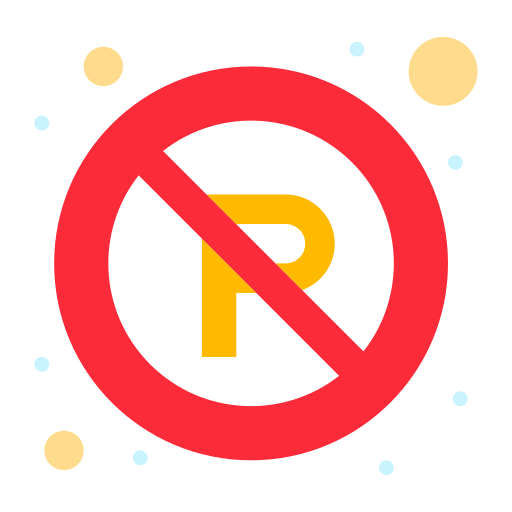 parken verboten Flatart Icons Flat icon