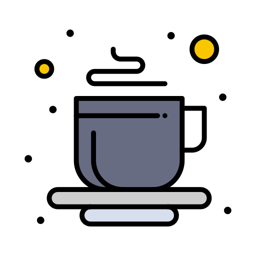 Cup Flatart Icons Lineal Color icon