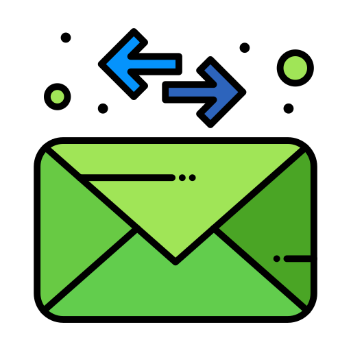 Envelope Flatart Icons Lineal Color icon