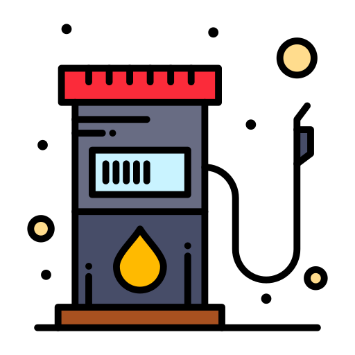 연료 펌프 Flatart Icons Lineal Color icon