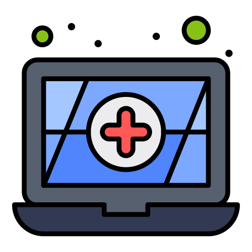 antivirus Flatart Icons Lineal Color icon