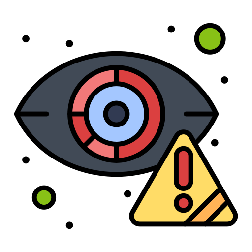 auge Flatart Icons Lineal Color icon