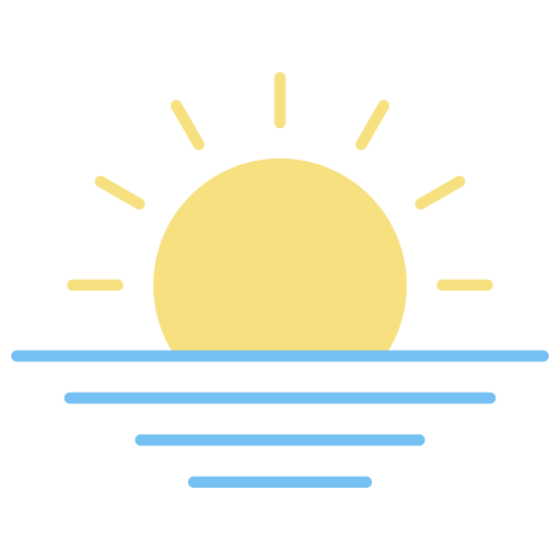 Sunset Generic Flat icon