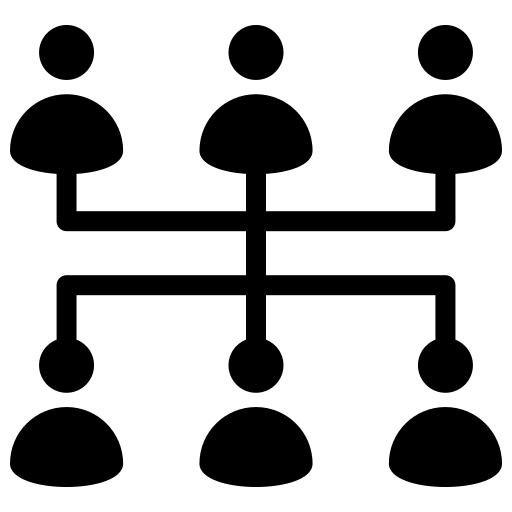 organização Generic Glyph Ícone