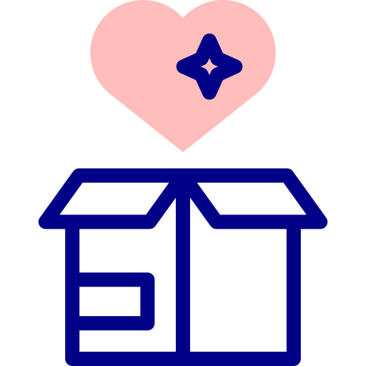 Сердце Detailed Mixed Lineal color иконка