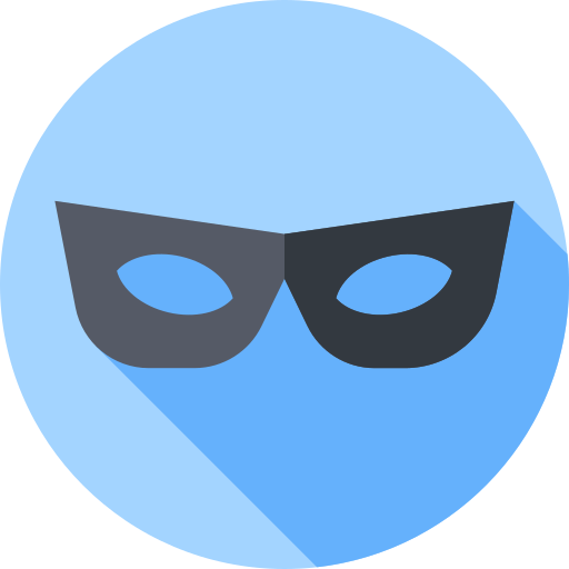 maschera Flat Circular Flat icona