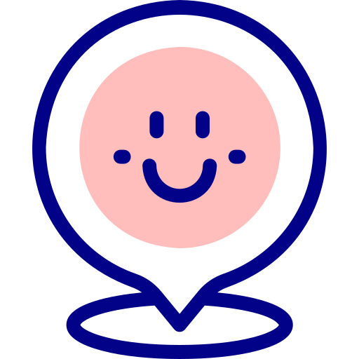 미소 Detailed Mixed Lineal color icon