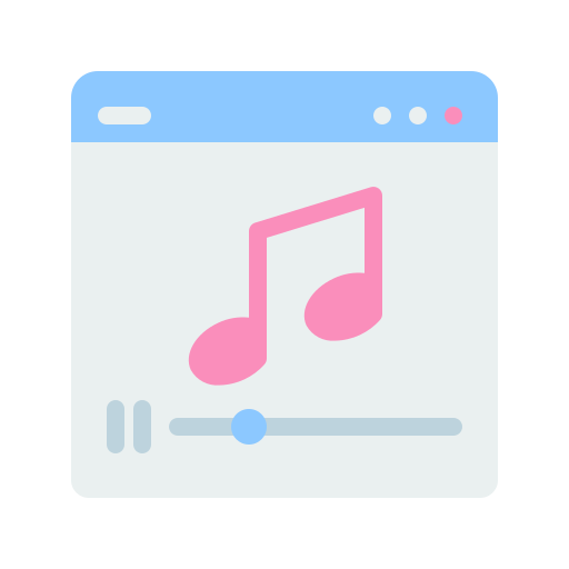음악 플레이어 Generic Flat icon