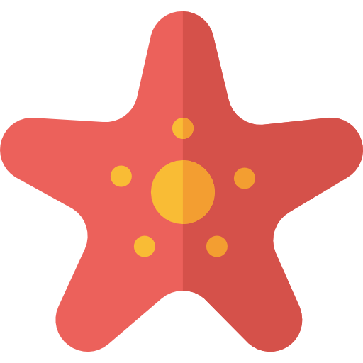 estrela do mar Basic Rounded Flat Ícone