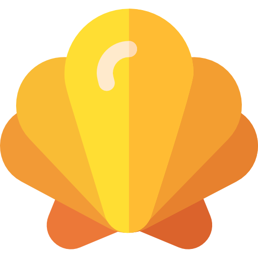 Seashell Basic Rounded Flat icon