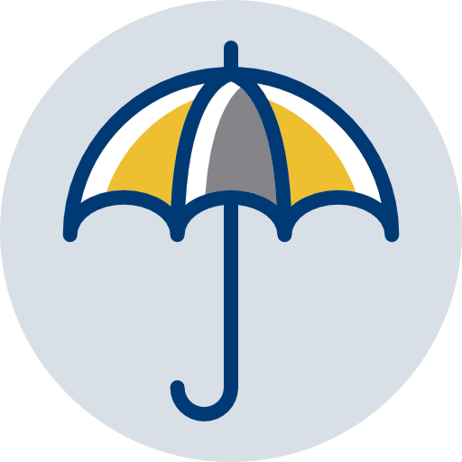 Umbrella Octopocto Lineal Color icon