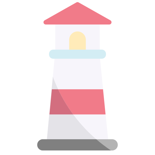 Lighthouse Generic Flat icon