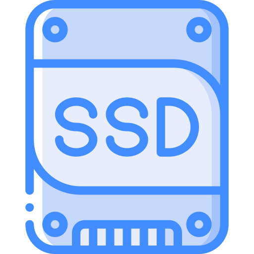 dysk ssd Basic Miscellany Blue ikona