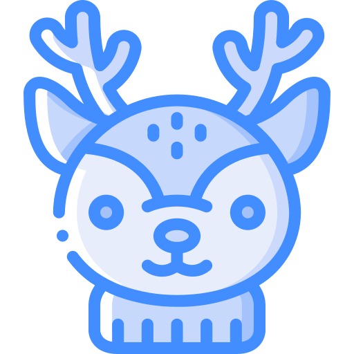 Deer Basic Miscellany Blue icon