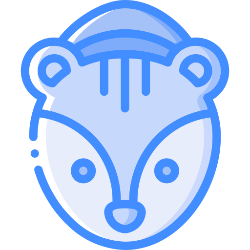 Squirrel Basic Miscellany Blue icon