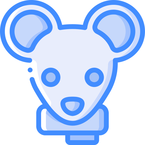Mouse Basic Miscellany Blue icon