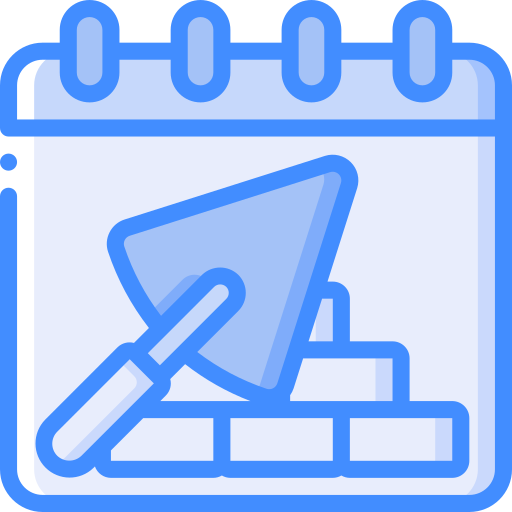 Calendar Basic Miscellany Blue icon