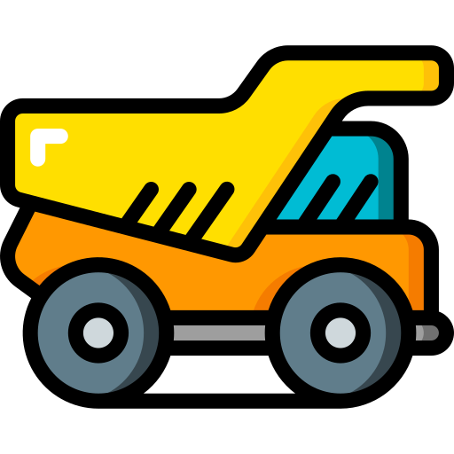 Dumper truck Basic Miscellany Lineal Color icon