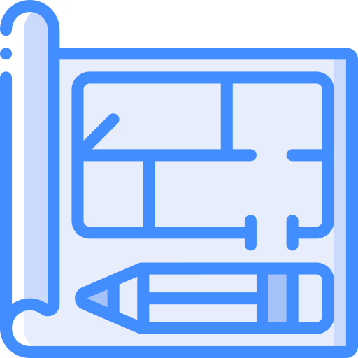 plan d'étage Basic Miscellany Blue Icône