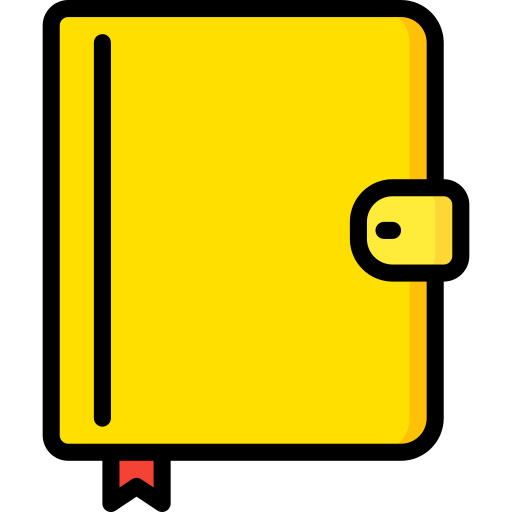 Address book Basic Miscellany Lineal Color icon